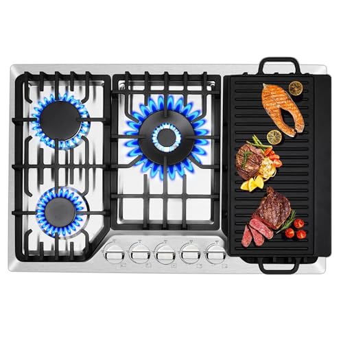 30 Inch Bulit-In Gas Cooktop...