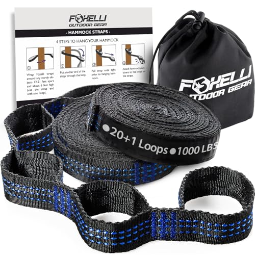 Foxelli XL Hammock Straps -...