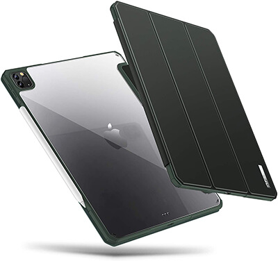 INFILAND iPad Pro 12.9 4th Gen 2020 Case Ultra Slim Protective Case