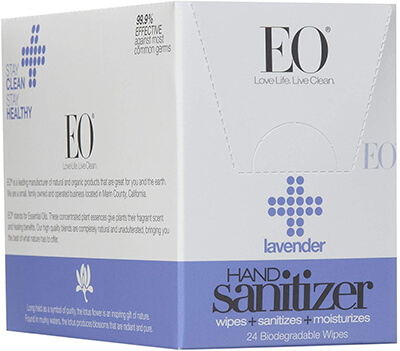 EO Hand Sanitizer Wipes