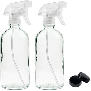 Sally’s Organics Clear Glass Spray bottle