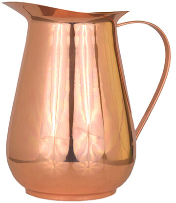 Artisan’s Anvil Copper Jug for Drinking Water