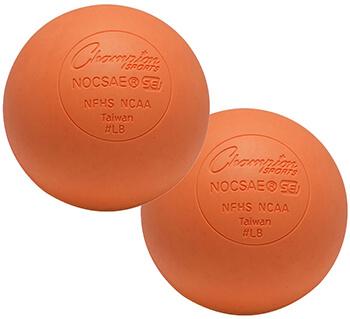 Champion Sports Official Lacrosse Balls