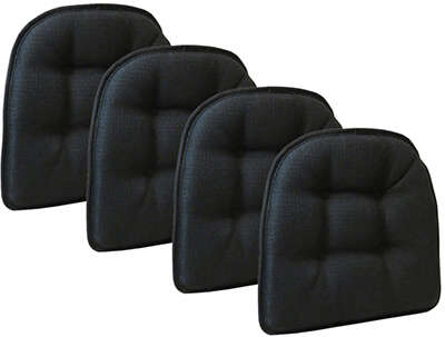 Klear Vu Omega Gripper Tufted Chair Cushions