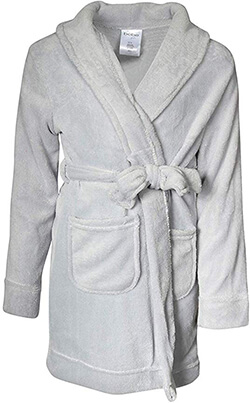 Bebe Girls Ultra Soft Plush Robe with Pockets