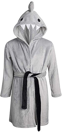 Only Boys Plush Solid Fleece Robe