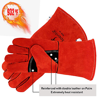 Spantik Leather Welding Gloves