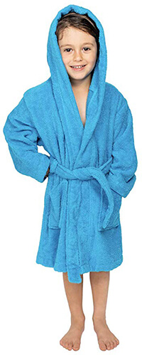 Bagno Milano Kid organic bathrobe