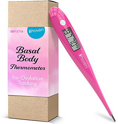 iProven Fertility Basal Thermometer for Ovulation