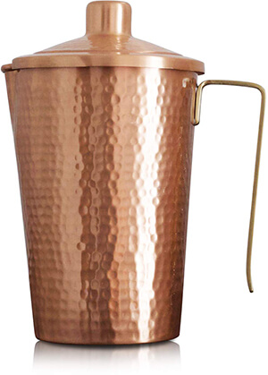 Kosdeg Copper Pitcher with Lid