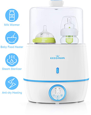 Eccomum Double Bottle Warmer and Sterilizer