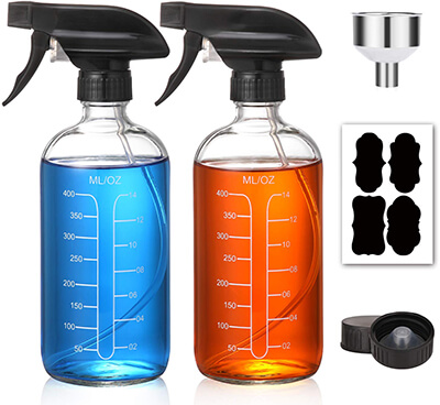 AOZITA Glass Spray Bottles