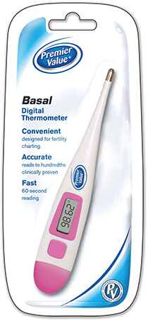 Premier Value Digital Basal Thermometer