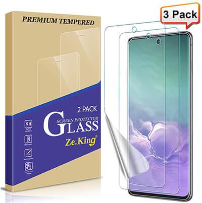 Zeking Screen Protector for Samsung Galaxy S20 Plus