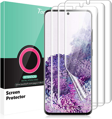 TOCOL Screen Protector for Samsung Galaxy S20 Plus
