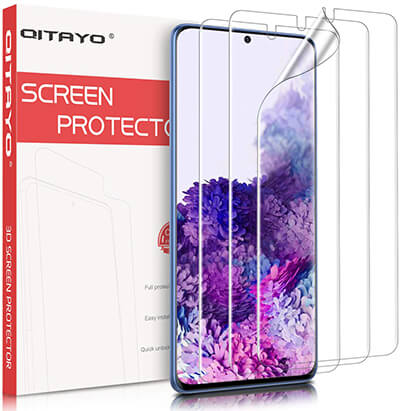 QITAYO Screen Protector for Samsung Galaxy S20-Plus