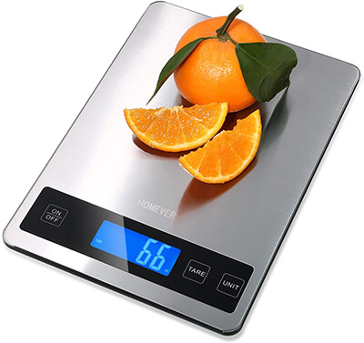 Kitchen Scale, Homever 15kg Food Scale with 9 X 6.3in Big Panel