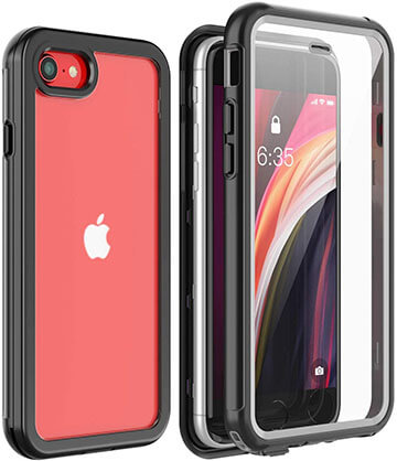Redpepper Matte Clear Full-Body Case for iPhone SE 2020 / iPhone 8 / iPhone 7
