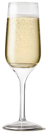 TOSSWARE POP 6oz Stemmed Champagne Flute SET