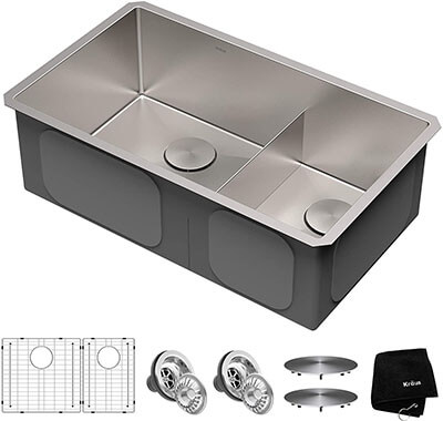 Kraus KHU103-32 Standard PRO 32’’ Double Bowl Sink