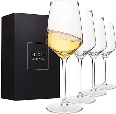Elixir Glassware Hand Blown Crystal Wine Glasses