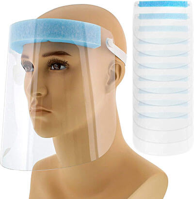 Salon World Safety Face Shields