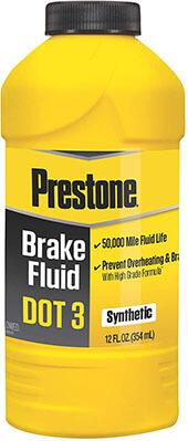 Prestone AS400 dot 3 Brake Fluid