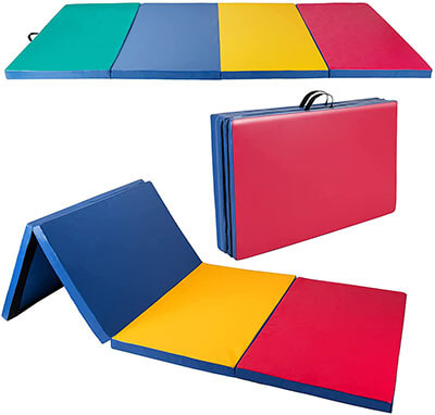 Polar Aurora Folding Gym Mat