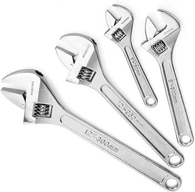 WORKPRO Adjustable Wrench Set