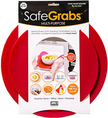 Safe Grabs Silicone Microwave Mat