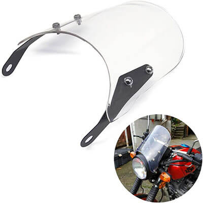 Mooreaxe motorcycle Windshield