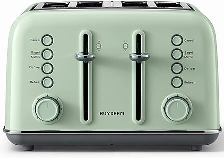 BUYDEEM DT-6B83 4-Slice Toaster