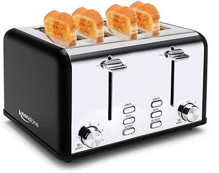 Keenstone Stainless Steel Retro Toasters